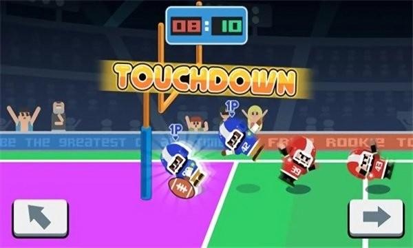 点点橄榄球手游(tap football league)下载,点点橄榄球,橄榄球游戏,竞技游戏