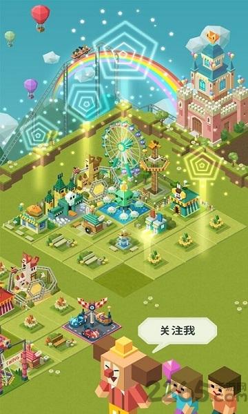 2048大亨疯狂过山车破解版下载,2048大亨疯狂过山车,卡通游戏,过山车游戏